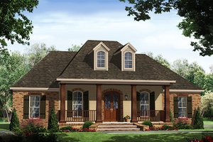 Traditional Exterior - Front Elevation Plan #21-430