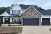 Traditional Style House Plan - 4 Beds 3 Baths 2154 Sq/Ft Plan #20-2394 