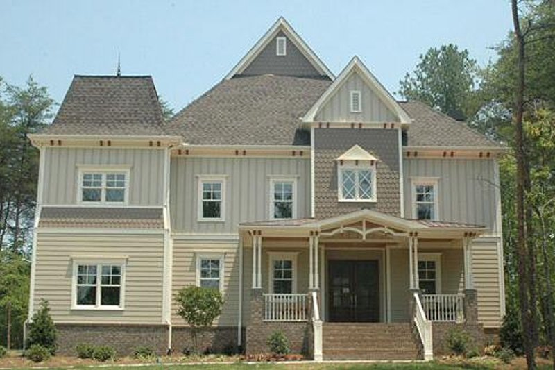 House Design - Victorian Exterior - Front Elevation Plan #413-142