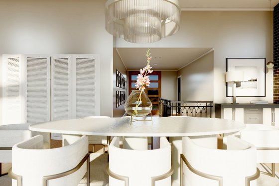 Interior - Dining Room 1 for Modern House Plan #1064-323 - 3 bed, 2 bath