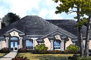 European Style House Plan - 3 Beds 2 Baths 2367 Sq/Ft Plan #417-250 
