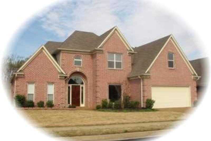 Exterior - Front Elevation 2 for European House Plan #81-1428 - 3 bed, 2.5 bath
