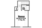European Style House Plan - 3 Beds 2 Baths 1900 Sq/Ft Plan #430-43 