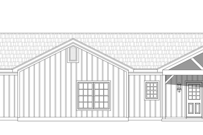 Dream House Plan - Exterior - Rear Elevation for Country House Plan #932-76 - 3 bed, 3 bath
