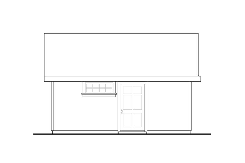 House Blueprint - Exterior - Other Elevation for Traditional House Plan #124-1319, 0 bath