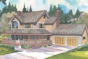 Traditional Exterior - Front Elevation Plan #124-404