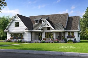 Farmhouse Exterior - Front Elevation Plan #51-1140