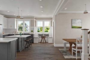 Interior - Kitchen 1 for Craftsman House Plan #461-84 - 4 bed, 3.5 bath