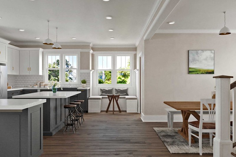 Dream House Plan - Interior - Kitchen 1 for Craftsman House Plan #461-84 - 4 bed, 3.5 bath