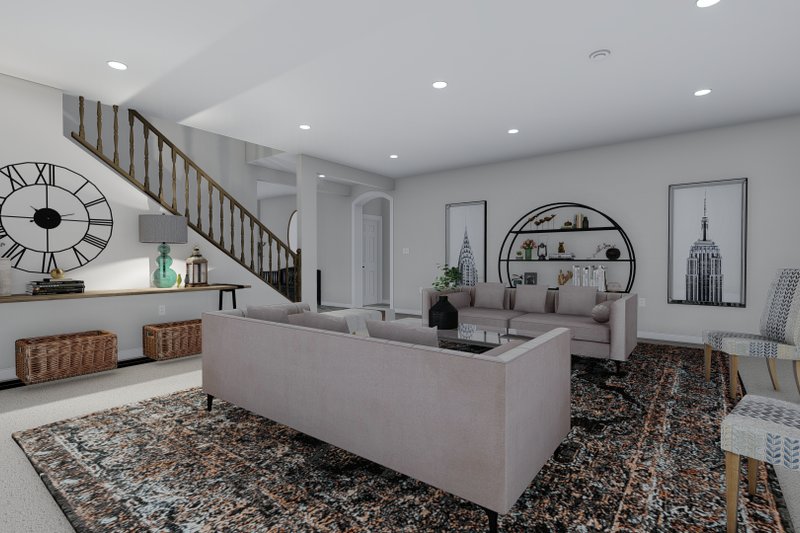 Home Plan - Interior - Family Room for Mediterranean House Plan #1060-29 - 5 bed, 3.5 bath