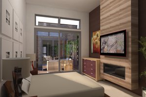 Interior - Master Bathroom for Modern House Plan #484-5 - 2 bed, 2 bath