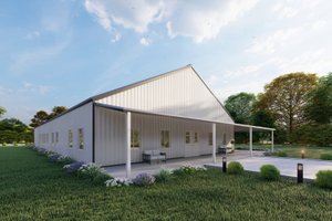 Exterior - Other Elevation 1 for Barndominium House Plan #1107-38 - 4 bed, 3 bath