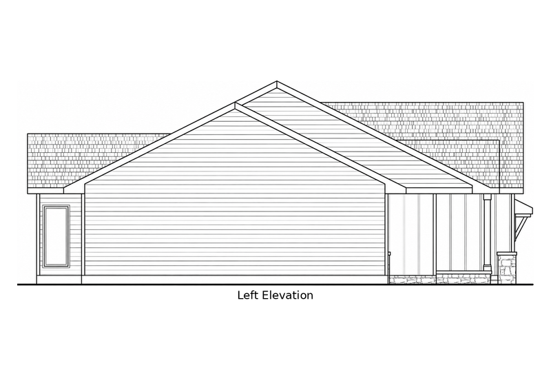 Home Plan - Exterior - Other Elevation for Modern House Plan #20-2660 - 3 bed, 2 bath