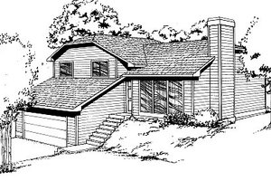 Traditional Exterior - Front Elevation Plan #87-404