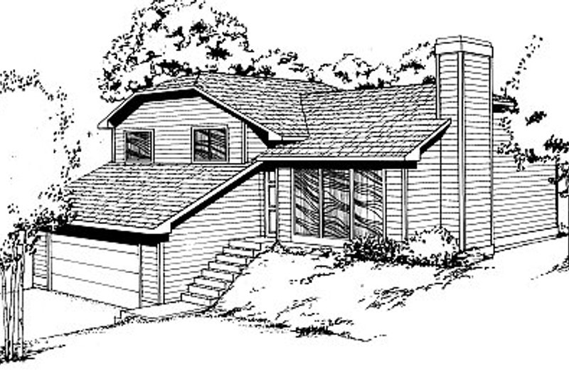 Dream House Plan - Traditional Exterior - Front Elevation Plan #87-404