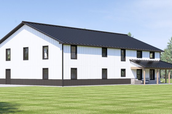Exterior - Other Elevation 2 for Barndominium House Plan #1064-373 - 4 bed, 3.5 bath