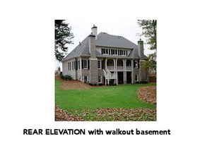 Exterior - Other Elevation 1 for European House Plan #429-39 - 4 bed, 4.5 bath