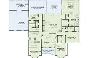 Country Style House Plan - 3 Beds 4 Baths 2636 Sq/Ft Plan #17-219 