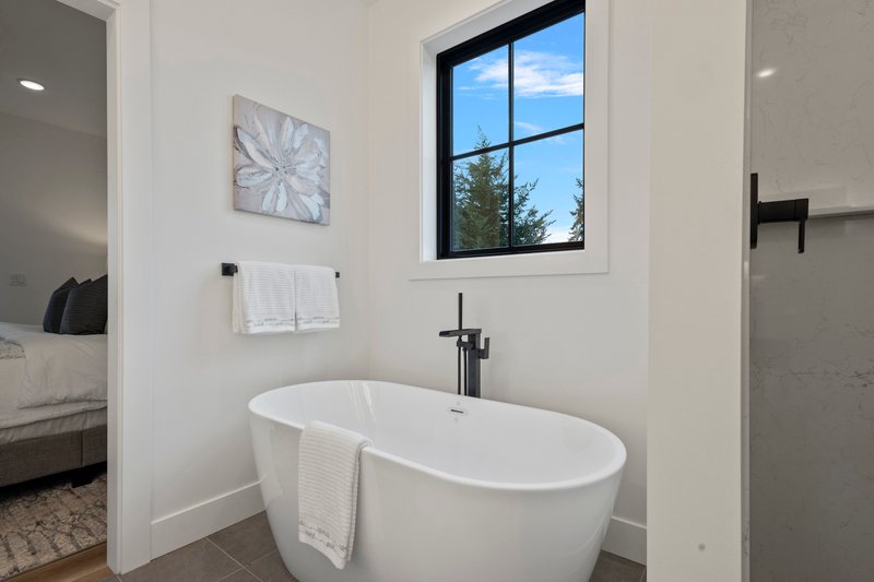 Architectural House Design - Interior - Master Bathroom for Contemporary House Plan #1070-244 - 3 bed, 2.5 bath