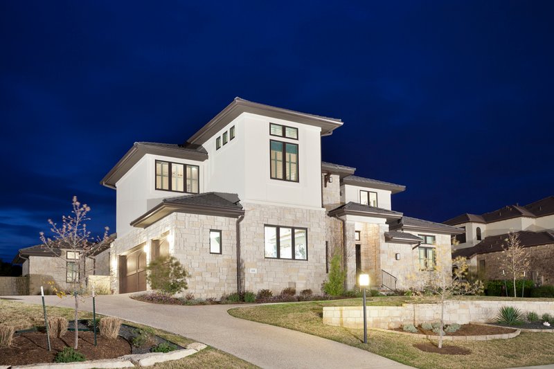 Dream House Plan - Exterior - Front Elevation 3 for Contemporary House Plan #935-24 - 5 bed, 5 bath