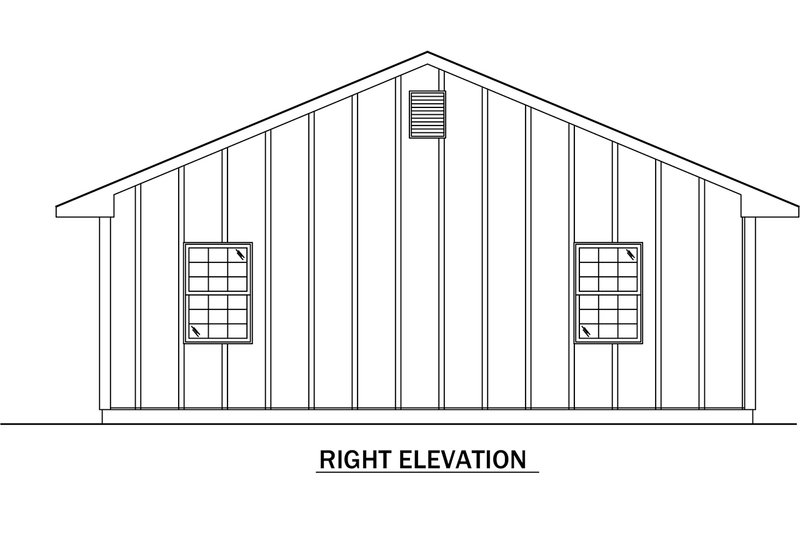 House Plan Design - Exterior - Front Elevation 4 for Farmhouse House Plan #57-701 - 3 bed, 2 bath