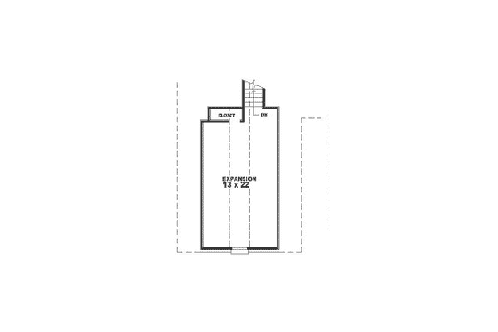 Floor Plan - Other Floor for Traditional House Plan #81-321 - 3 bed, 2 bath