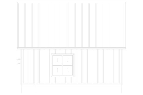 Exterior - Other Elevation 2 for Traditional House Plan #1060-180, 0 bath