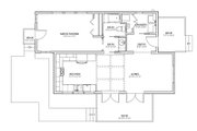 Cottage Style House Plan - 1 Beds 1 Baths 825 Sq/Ft Plan #499-4 