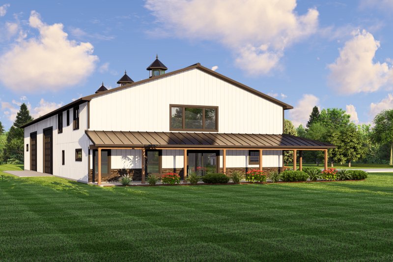 Home Plan - Exterior - Other Elevation 1 for Barndominium House Plan #1064-318 - 3 bed, 2.5 bath