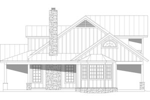 Exterior - Other Elevation for Country House Plan #932-349 - 3 bed, 3.5 bath