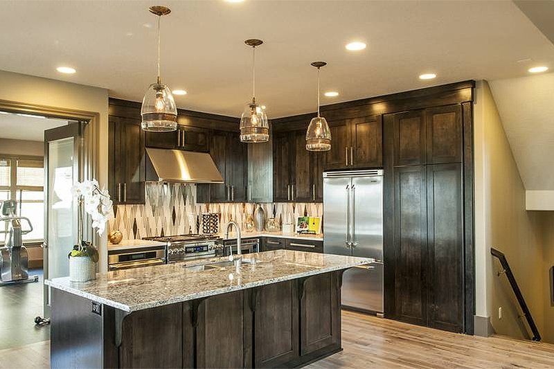 Home Plan - Kitchen - 4000 square foot Craftsman home