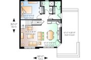 Cottage Style House Plan - 2 Beds 2 Baths 1295 Sq/Ft Plan #23-493 