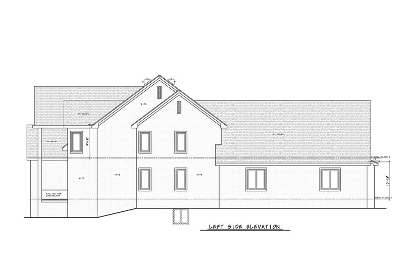 Dream House Plan - Exterior - Other Elevation for Modern House Plan #20-2611 - 4 bed, 4.5 bath