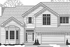 Traditional Exterior - Front Elevation Plan #67-659