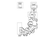 European Style House Plan - 4 Beds 4 Baths 7447 Sq/Ft Plan #84-293 