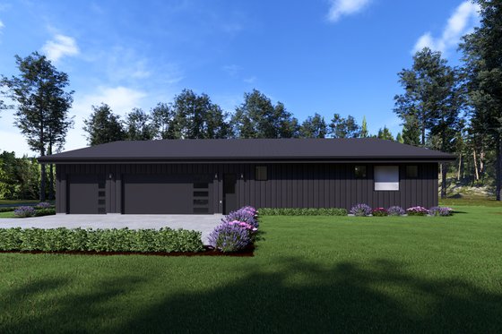 Exterior - Other Elevation for Modern House Plan #1069-45 - 3 bed, 2.5 bath