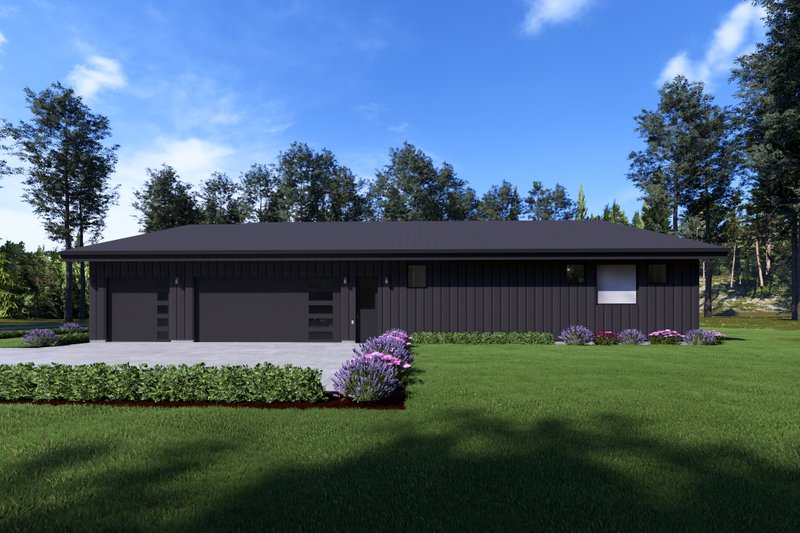 Home Plan - Exterior - Other Elevation for Modern House Plan #1069-45 - 3 bed, 2.5 bath