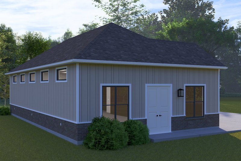 House Blueprint - Exterior - Other Elevation for Traditional House Plan #1060-275, 0 bath
