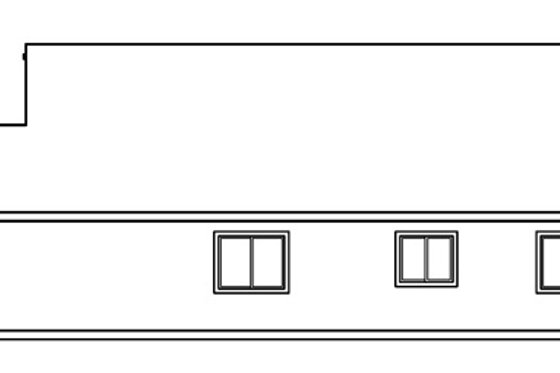 Exterior - Other Elevation 1 for Traditional House Plan #124-358 - 3 bed, 2 bath