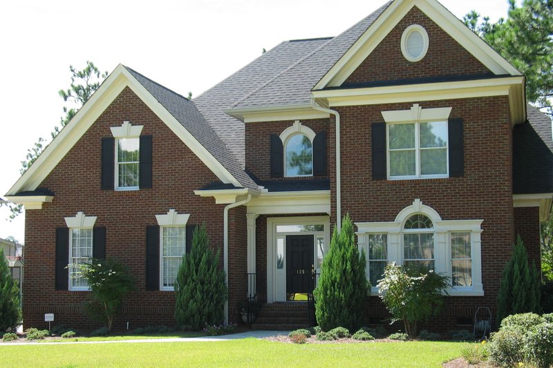 Architectural House Design - Exterior - Front Elevation 3 for Traditional House Plan #1054-72 - 3 bed, 3.5 bath