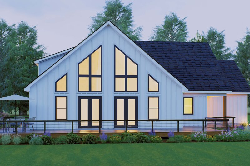 House Blueprint - Exterior - Other Elevation for Farmhouse House Plan #932-1437 - 3 bed, 2 bath