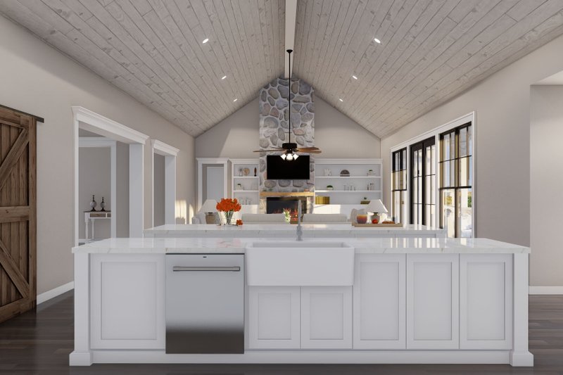 House Design - Interior - Kitchen 1 for Farmhouse House Plan #923-395 - 3 bed, 2.5 bath