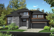 Contemporary Style House Plan - 3 Beds 2.5 Baths 2509 Sq/Ft Plan #25-4905 