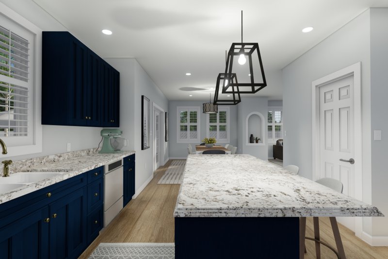 House Plan Design - Interior - Kitchen 1 for Traditional House Plan #1060-32 - 5 bed, 3.5 bath