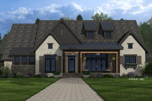 Craftsman Exterior - Front Elevation Plan #51-1304