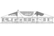 Adobe / Southwestern Style House Plan - 4 Beds 2.5 Baths 2612 Sq/Ft Plan #72-221 