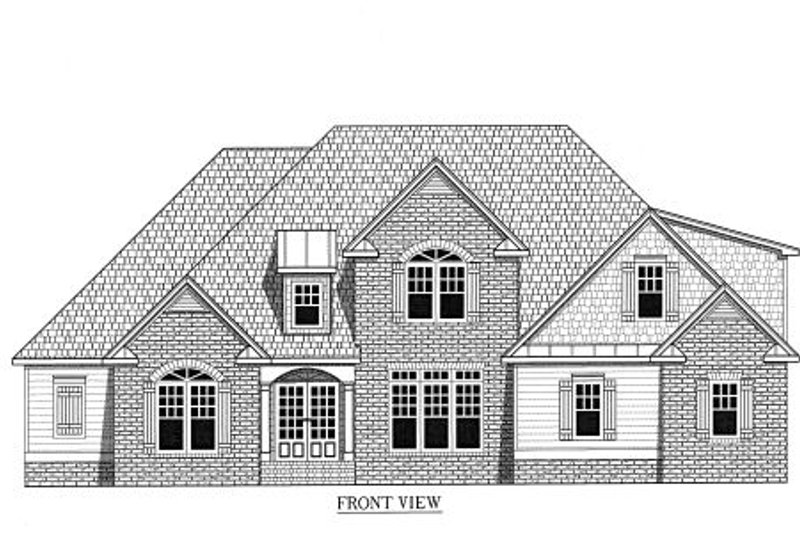Dream House Plan - Exterior - Other Elevation for Traditional House Plan #437-37 - 4 bed, 3.5 bath