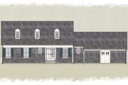 Colonial Style House Plan - 3 Beds 3.5 Baths 2013 Sq/Ft Plan #489-8 