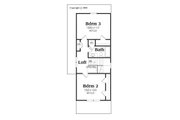 Traditional Style House Plan - 3 Beds 2 Baths 1400 Sq/Ft Plan #419-232 