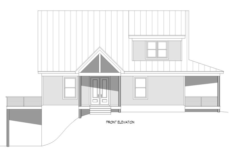 House Plan Design - Exterior - Front Elevation 4 for Country House Plan #932-693 - 3 bed, 3.5 bath